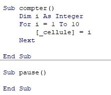 Excel formation - faire une pause en vba - 03