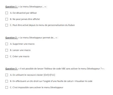 Excel formation - VBA pour les grands débutants - 05