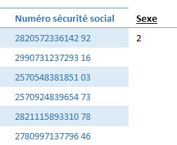 Excel formation - fonction droite et gauche - 05