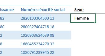 Excel formation - fonction droite et gauche - 06