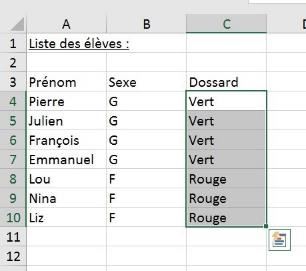 Excel formation - fonction SI - 04