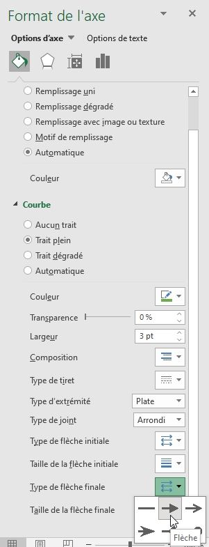 Excel formation - frise chronologique Excel - 28