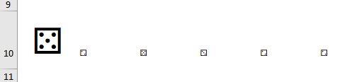 Excel formation - lancer les dès sur Excel - 08