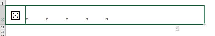 Excel formation - lancer les dès sur Excel - 09