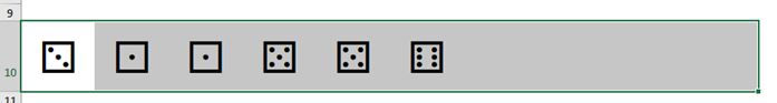 Excel formation - lancer les dès sur Excel - 12