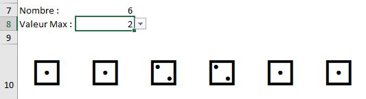 Excel formation - lancer les dès sur Excel - 14