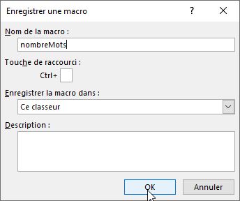 Excel formation - compter nombre mots - 13