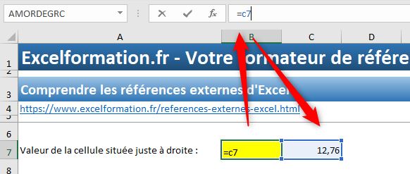 Excel formation - references externes - 01