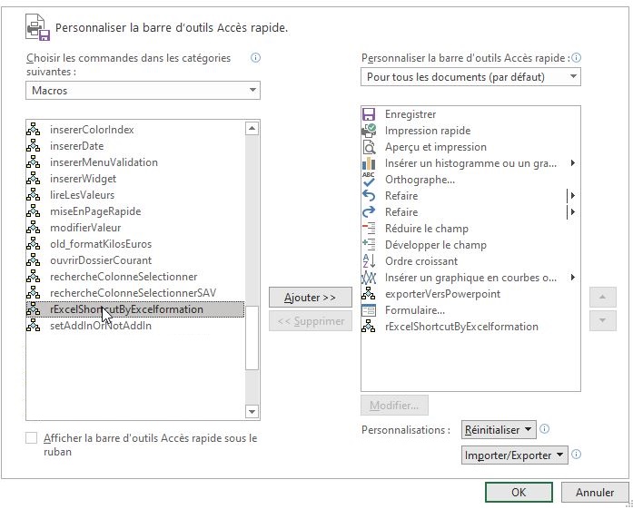 Excel formation - excelShortcut - 08