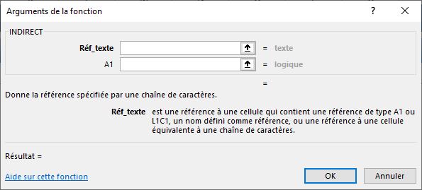 Excel formation - Référence dynamique - 01