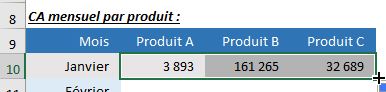 Excel formation - Référence dynamique - 10