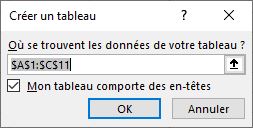 Excel formation - créer raccourcis - 13