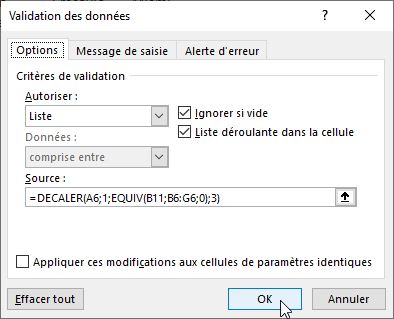 Excel formation - decaler - 09