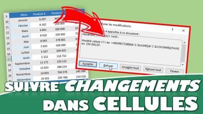 Comment suivre les modifications apportées sur un fichier Excel ?
