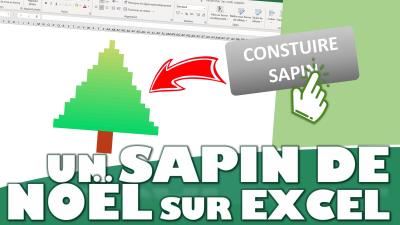 Comment créer un sapin de Noël sur Excel ?