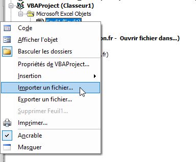 Excel formation - import export de modules vba - 05