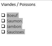 Excel formation - Liste à puce - 13