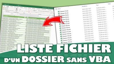 Comment gérer les fichiers contenus dans un dossier et ses sous-dossiers avec les liens hypertextes d'Excel ?