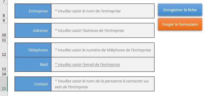 Excel formation - formulaire avec placeholder - p2 - 12