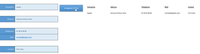 Excel formation - formulaire avec placeholder - 08