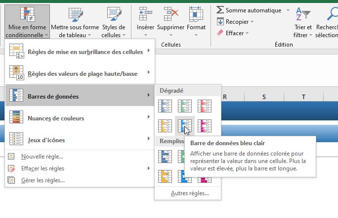 Excel formation - mini-graphiques 2 MFC - 03