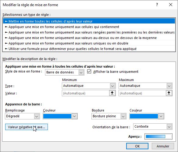 Excel formation - mini-graphiques 2 MFC - 17