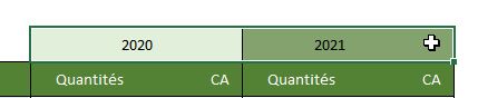 Excel formation - pas de fusion - 10