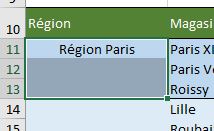 Excel formation - pas de fusion - 19