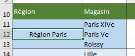 Excel formation - pas de fusion - 20