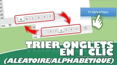 Comment trier les feuilles de calcul sur Excel (tri aléatoire ou alphabétique) ?