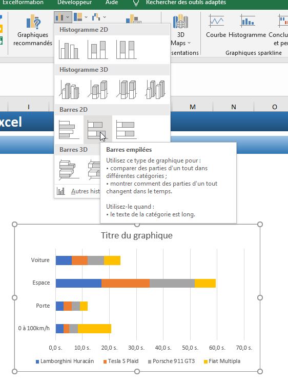 Excel formation - Créer des infographies sur Excel - 08