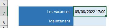 Excel formation - créer un décompte - 01