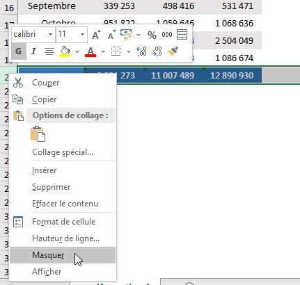 Excel formation - protéger les données - 12