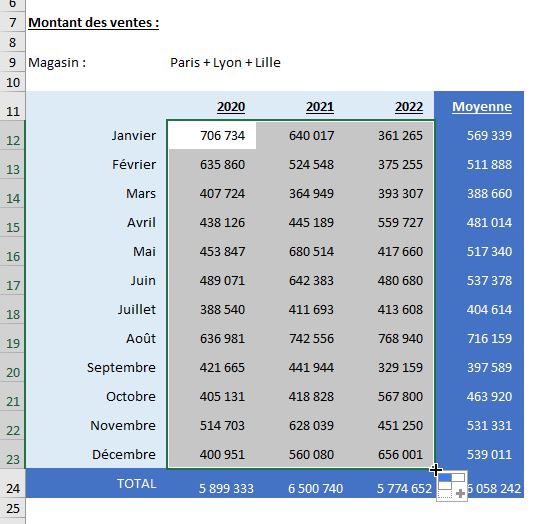 Excel formation - formule plusieurs classeurs - 07