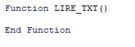 Excel formation - 2 - Lire un fichier texte avec VBA - 02