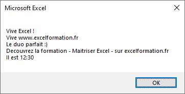 Excel formation - 2 - Lire un fichier texte avec VBA - 04