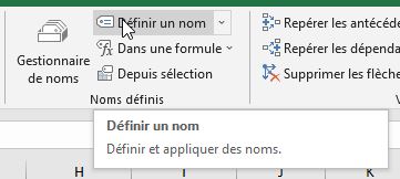 Excel formation - les noms de cellules - 05