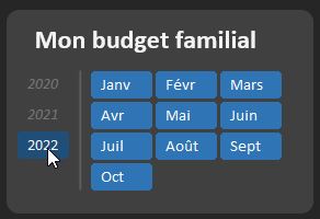 Excel formation - Budget Familiale - 05