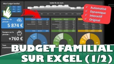 Comment gérer ses comptes sur Excel avec le « Suivi du budget familial »