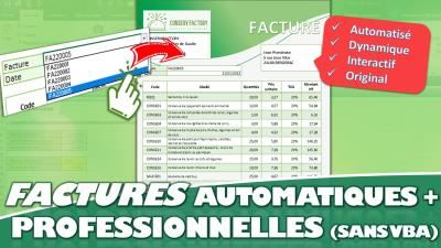 « Facturation Automatique » sur Excel