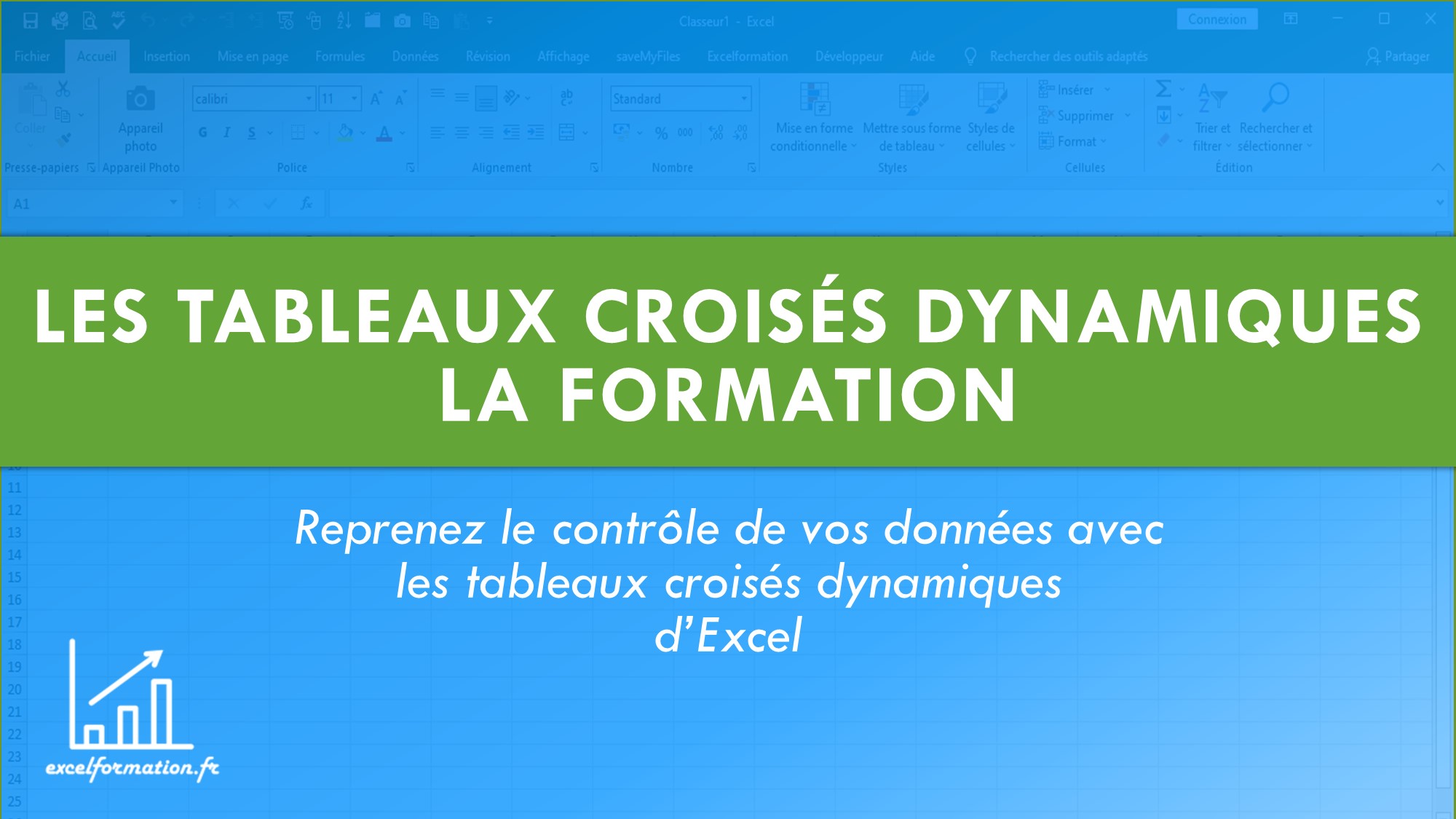 Formation - Prenez le contrôle de vos données avec les tableaux croisés dynamiques d’Excel