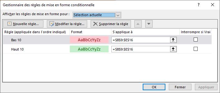 Excel formation - MFC à la demande - 12