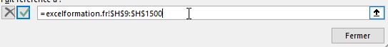 Excel formation - les noms de cellules - 07