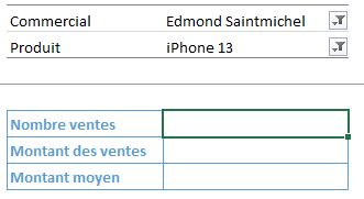 Excel formation - liste de recherche - 07