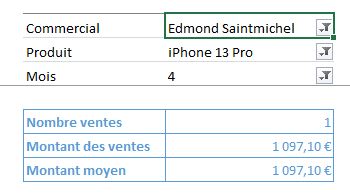 Excel formation - liste de recherche - 15