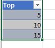 Excel formation - sélectionner le nombre de données dans graph - 04