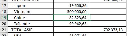 Excel formation - somme intelligente - 13