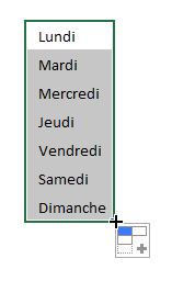 Excel formation - liste personnalisées - 02