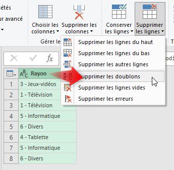 Excel formation - supprimer doublons - p3 - 05