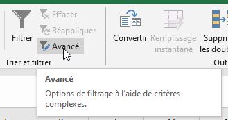 Excel formation - supprimer doublons - 10